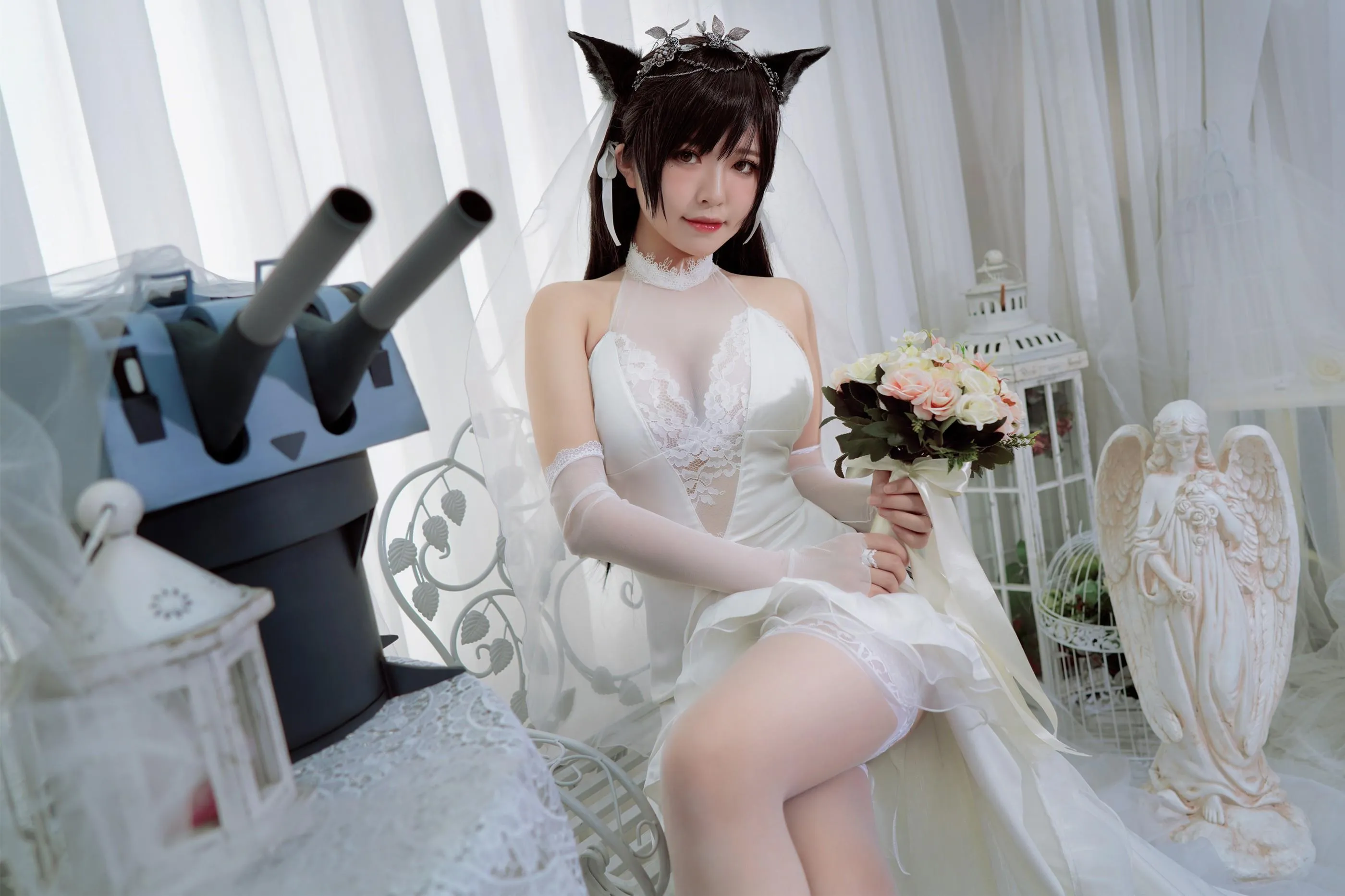 半半子 – NO.25 爱宕花嫁 [30P]插图8